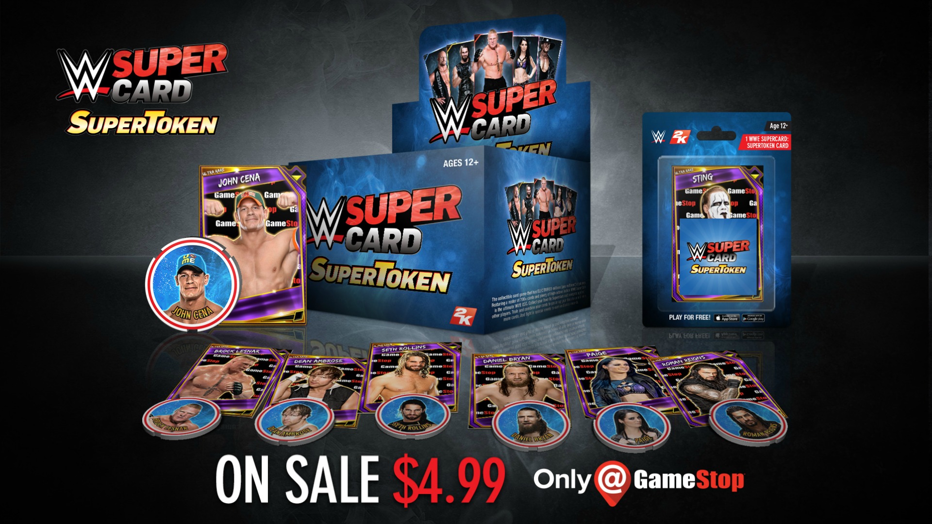 Special Limited-Time GameStop Promotion Offers WWE SuperCard SuperTokens For Only $4.9